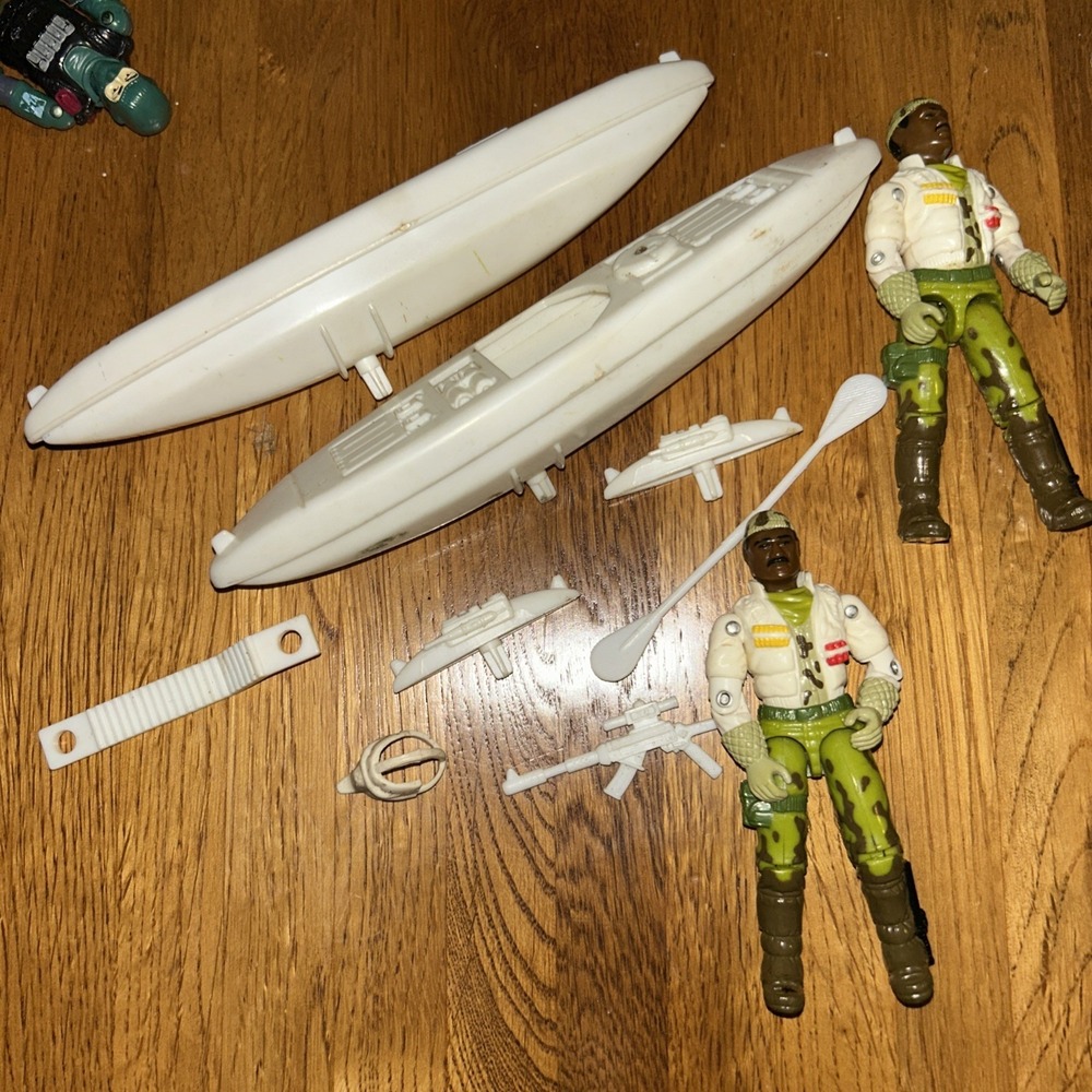 Stalker V2 1989 G.I. Joe Hasbroβ Vintage Action Figure Lot Of 2